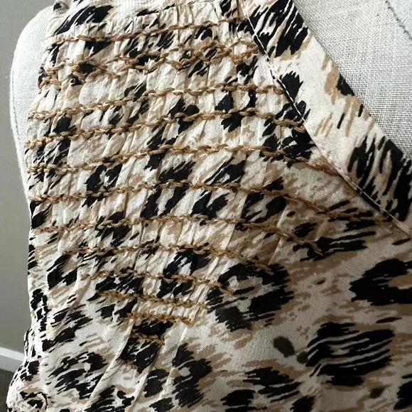 Leopard print Joie tank - Picture 2 of 8